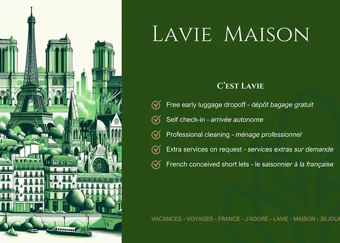 アパート Lavie Maison Ac And Terrace